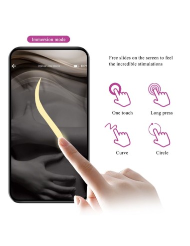 PRETTY LOVE - FISHERMAN HUEVO VIBRADOR LILA CONTROLADO POR APP 