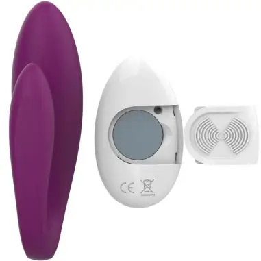 Kitty Vibrador para Parejas Control Remoto Violeta | Armony
