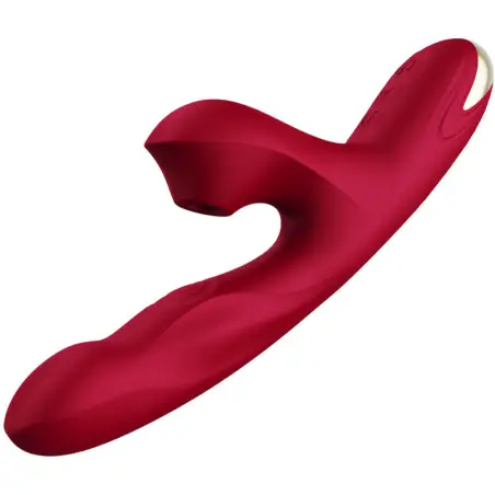Bump Vibrador & Succionador Modelo 2 Burdeos | Armony