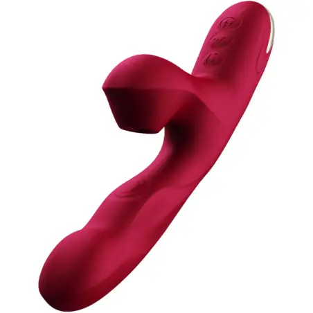 Bump Vibrador & Succionador Modelo 2 Burdeos | Armony