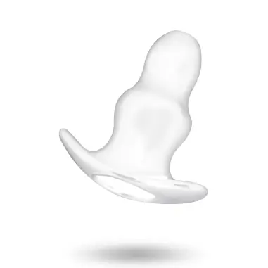 Dilatador Anal Mediano 9.5 cm Transparente | Addicted Toys