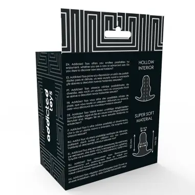 Dilatador Anal Mediano 11 cm Transparente | Addicted Toys