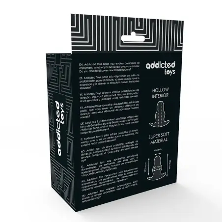 Dilatador Anal Grande 13 cm Transparente | Addicted Toys