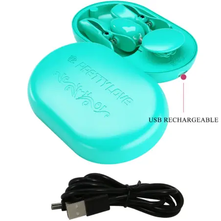 Surprise Box Pinzas Electro Estimulación Azul | Pretty Love