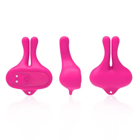 Pinzas Pezones Magnéticas Vibración Conejo Rosa | Armony