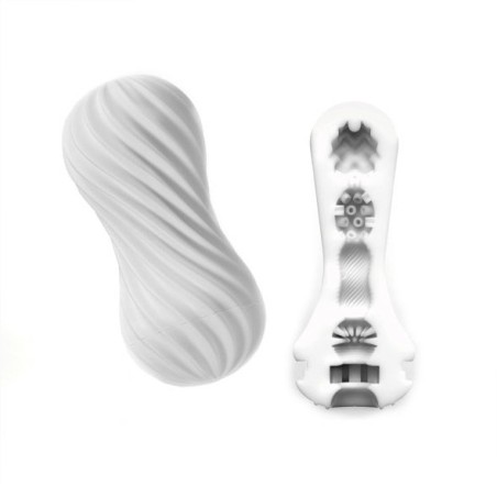 TENGA - FLEX MASTUBADOR MASCULINO BLANCO TENGA