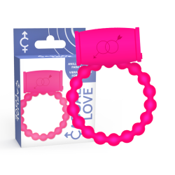 CASUAL LOVE - 25 ANILLO VIBRADOR ROSA CASUAL LOVE 2