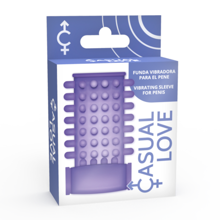 CASUAL LOVE - RING FUNDA PENE VIBRADOR LILA CASUAL LOVE