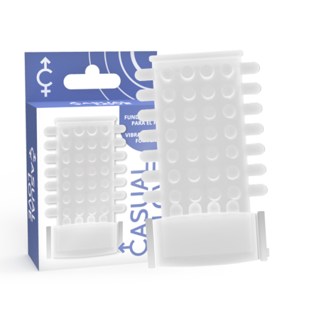 CASUAL LOVE - RING FUNDA PENE VIBRADOR TRANSPARENTE CASUAL LOVE