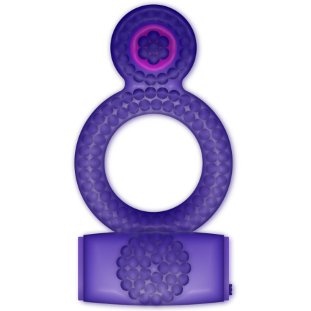 CASUAL LOVE - RING DOUBLE PLEASURE ANILLO LILA CASUAL LOVE