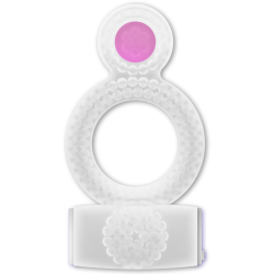 CASUAL LOVE - RING DOUBLE PLEASURE ANILLO TRANSPARENTE CASUAL LOVE