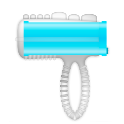 CASUAL LOVE - RING TONGUE VIBRATING AZUL CASUAL LOVE