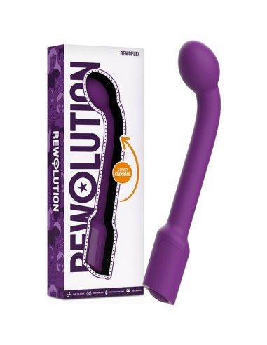 REWOLUTION - REWOFLEX VIBRADOR ESTIMULADOR PUNTO G FLEXIBLE 