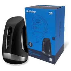 SATISFYER - MEN MASTURBADOR VIBRACIÓN CON CALOR SATISFYER MEN 2