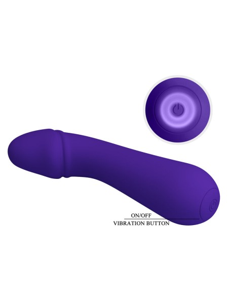 PRETTY LOVE - CETUS VIBRADOR RECARGABLE LILA 