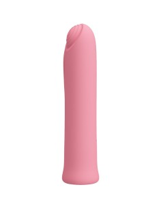 PRETTY LOVE - CURTIS MINI VIBRADOR SUPER POWER 12 VIBRACIONES SILICONA ROSA 2