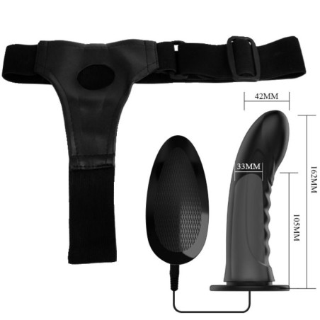 PRETTY LOVE - MARVIN STRAP ON CON VIBRACIÓN Y DILDO HUECO PRETTY LOVE