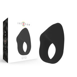 INTENSE - OTO ANILLO VIBRADOR RECARGABLE NEGRO INTENSE COUPLES TOYS