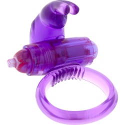 SEVEN CREATIONS - ANILLO VIBRADOR DE SILICONA LILA SEVEN CREATIONS