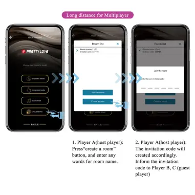 Hector Vibrador Electroshock por Control por APP Lila