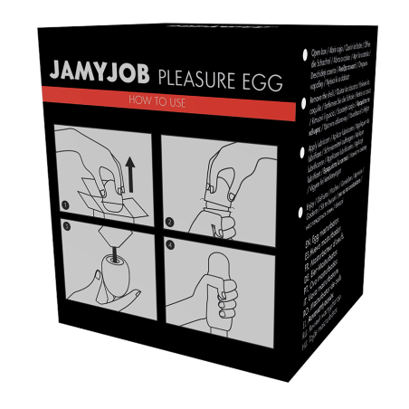 JAMYJOB - HUEVO MASTURBADOR DISCRETO VERSION BLACK TRY JAMYJOB