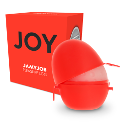 JAMYJOB - HUEVO MASTURBADOR DISCRETO VERSION ROJO JOY JAMYJOB 2