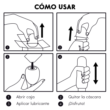 JAMYJOB - HUEVO MASTURBADOR DISCRETO VERSION ROJO JOY JAMYJOB