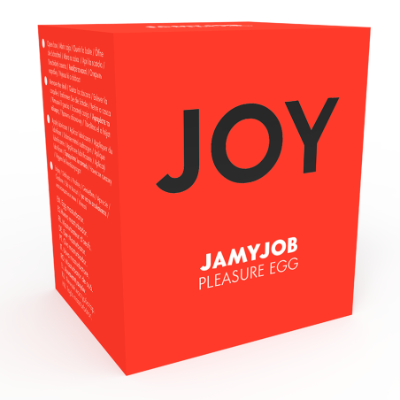 JAMYJOB - HUEVO MASTURBADOR DISCRETO VERSION ROJO JOY JAMYJOB