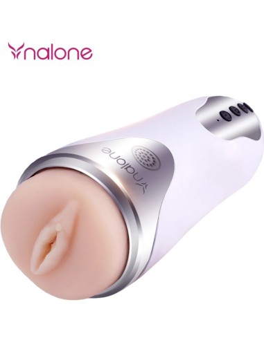 NALONE - MAGICIAN MASTURBADOR CON VIBRACIÓN BLANCO 
