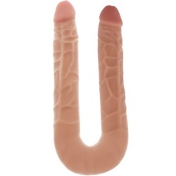 GET REAL - DOBLE DONG 40 CM NATURAL GET REAL