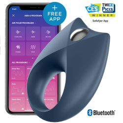 SATISFYER - POWERFUL ROYAL ONE ANILLO VIBRADOR APP SATISFYER CONNECT