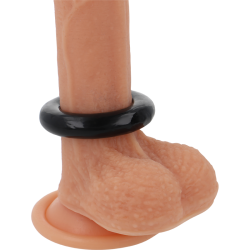 POWERING - SUPER FLEXIBLE Y RESISTENTE ANILLO PENE 4.8CM PR05 NEGRO POWERING