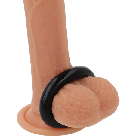POWERING - SUPER FLEXIBLE Y RESISTENTE ANILLO PENE 4.8CM PR05 NEGRO POWERING
