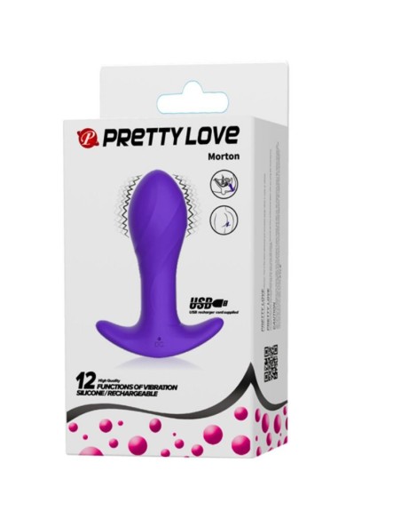 PRETTY LOVE - VIBRADOR ANAL LILA 