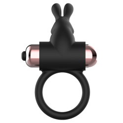 COQUETTE CHIC DESIRE - COCK RING ANILLO VIBRADOR NEGRO / GOLD COQUETTE TOYS 2