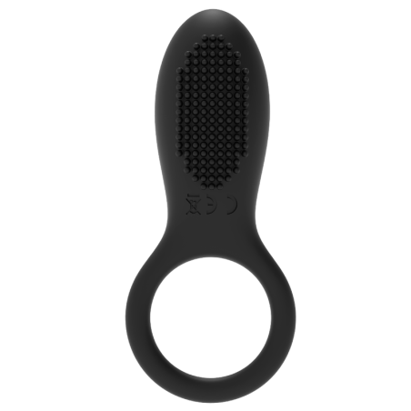 COQUETTE CHIC DESIRE - ANILLO VIBRADOR CONTROL REMOTO RECARGABLE NEGRO / GOLD COQUETTE TOYS