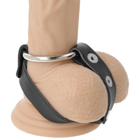 DARKNESS - ANILLO PARA PENE Y TESTÍCULOS BDSM DARKNESS BONDAGE