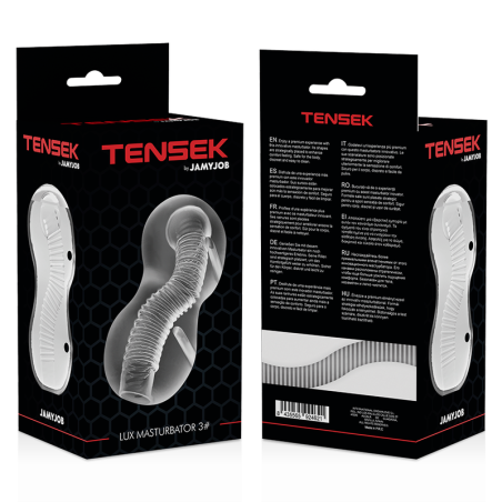 JAMYJOB - EXTREME MASTURBADOR TENSEK 3 TRANSPARENTE JAMYJOB