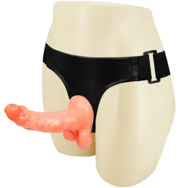 Arnés con Pene Realístico y Braguita Ajustable Ultra | Baile