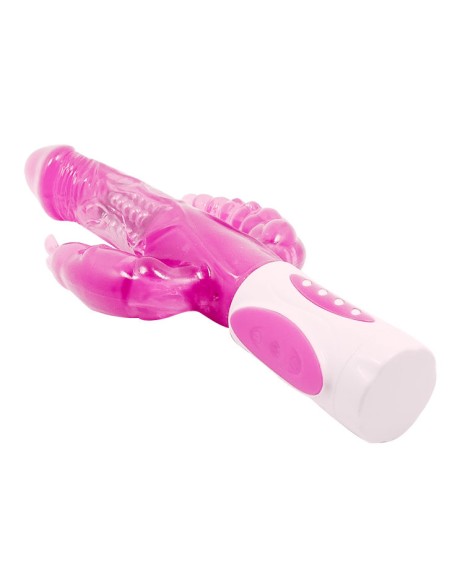 BAILE - PRETTY BUNNY TRIPLE VIBRADOR ROTADOR 