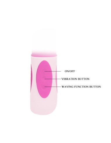 BAILE - PRETTY BUNNY TRIPLE VIBRADOR ROTADOR 