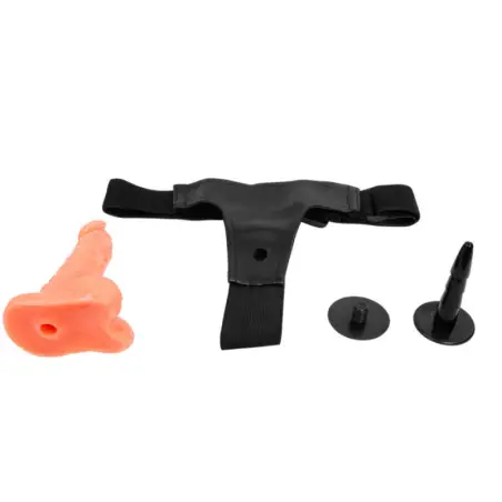 Arnés con Pene Realístico y Braguita Ajustable Ultra | Baile