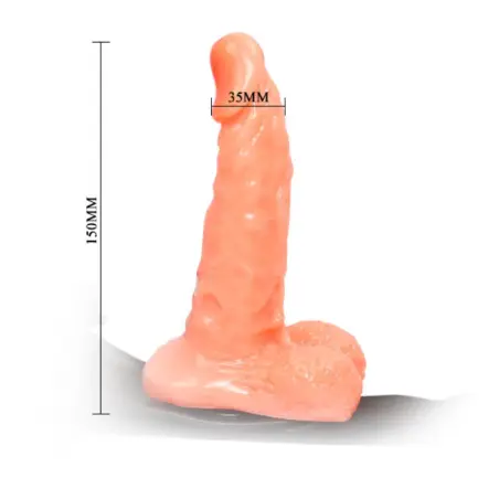 Arnés con Pene Realístico y Braguita Ajustable Ultra | Baile
