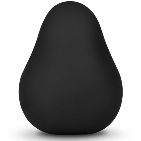 G-VIBE - HUEVO MASTURBADOR TEXTURADO REUTILIZABLE NEGRO G-VIBE