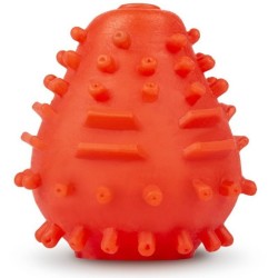 G-VIBE - HUEVO MASTURBADOR TEXTURADO REUTILIZABLE ROJO G-VIBE