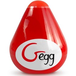 G-VIBE - HUEVO MASTURBADOR TEXTURADO REUTILIZABLE ROJO G-VIBE 2
