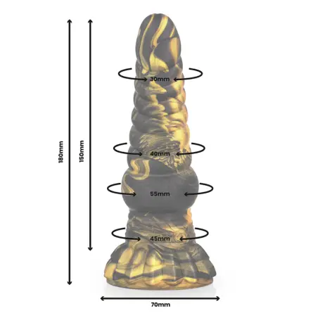 Epic Furias Dildo Criatura Mitológica - Silicona Líquida