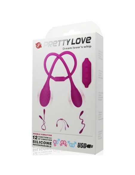 PRETTY LOVE - ESTIMULADOR UNISEX DREAM LOVERS WHIP 2 