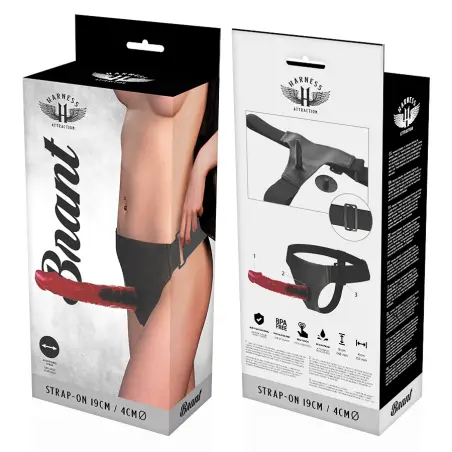Arnés Brant 19 cm Ø 4 cm - Vegano | Harness Attraction