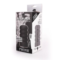 ALL BLACK - MASTURBADOR TWINK ALL BLACK 2